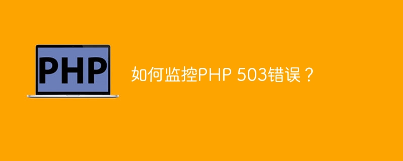 如何监控PHP 503错误?-千里码资源库